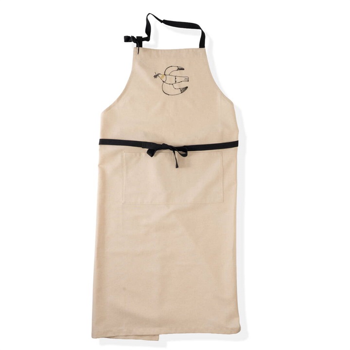 【＋HAyU】刺繍エプロン