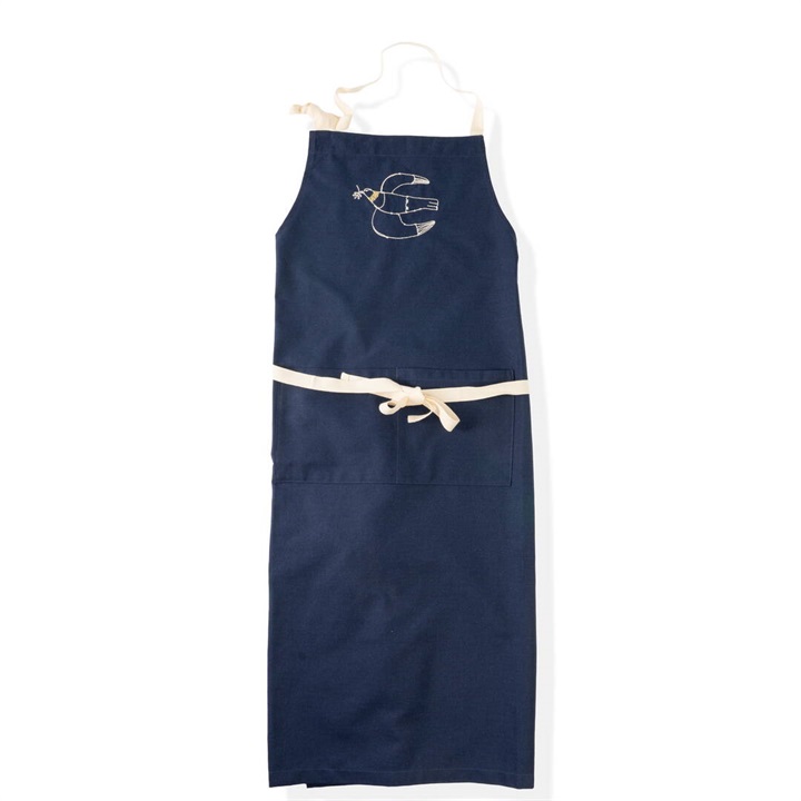 【＋HAyU】刺繍エプロン