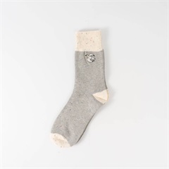 【＋HAyU】アニマル刺繍ソックス(ハト)