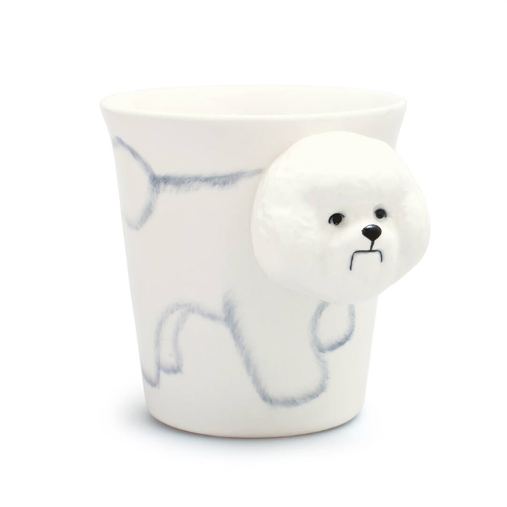 【MEELARP CERAMIC】「にゅっとはみ出る3Dマグ」 ANIMAL MUG マグカップ