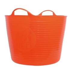 【RED GORILLA】「何にでも使えて丸洗いできる」 ゴムバケツ GORILLA TUB Lsize(オレンジ)