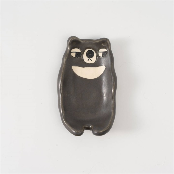 【AKANE's Pottery】豆皿 トレー くま