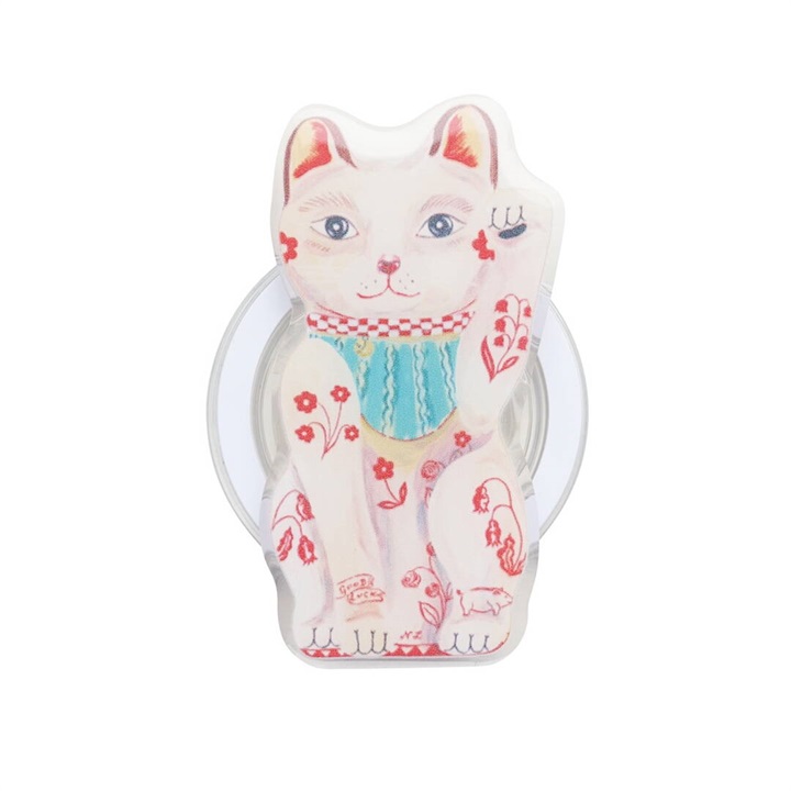 【Nathalie Lete】Phone grip Lucky cat スマホグリップ