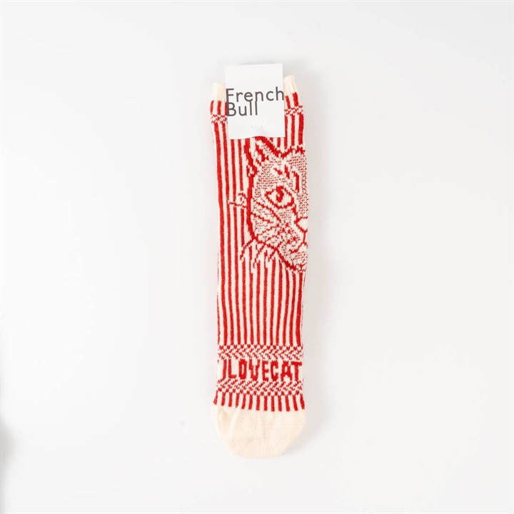 【French Bull】アイラブキャットソックス