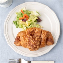 【THE HARVEST】LA MOISSON ビストロ デザートプレート 24cm 益子焼(ホワイト)