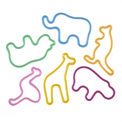 【＋d】アニマルラバーバンド 24本入(Zoo)