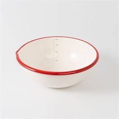 ホーロー 片口ボウル 20cm(ニューレッド)