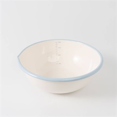 ホーロー 片口ボウル 20cm(ホワイト)