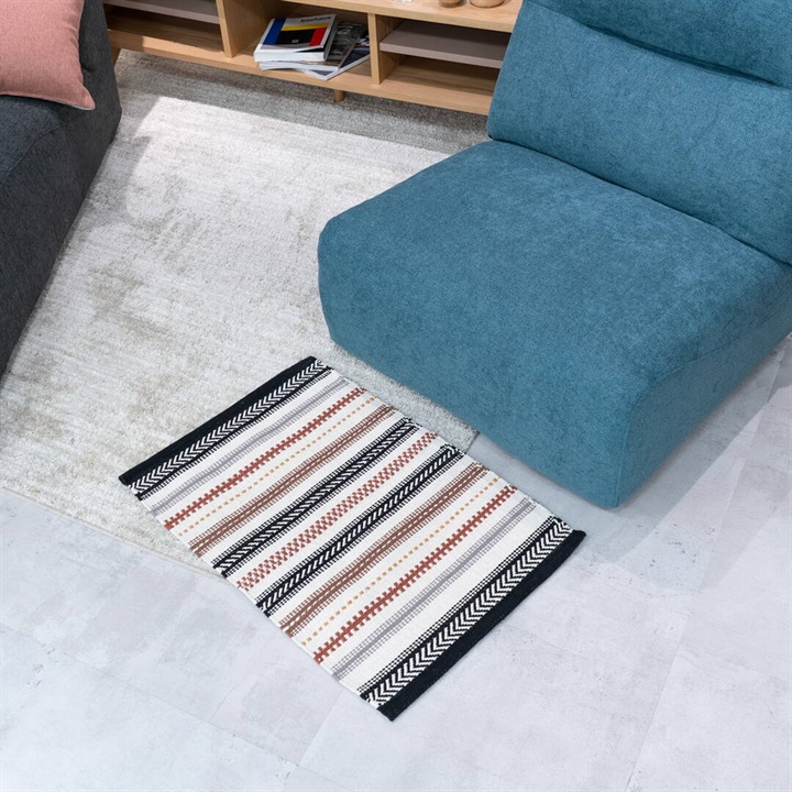 てんとてんオリジナル フロアマット 50×70cm Nomad BROWN