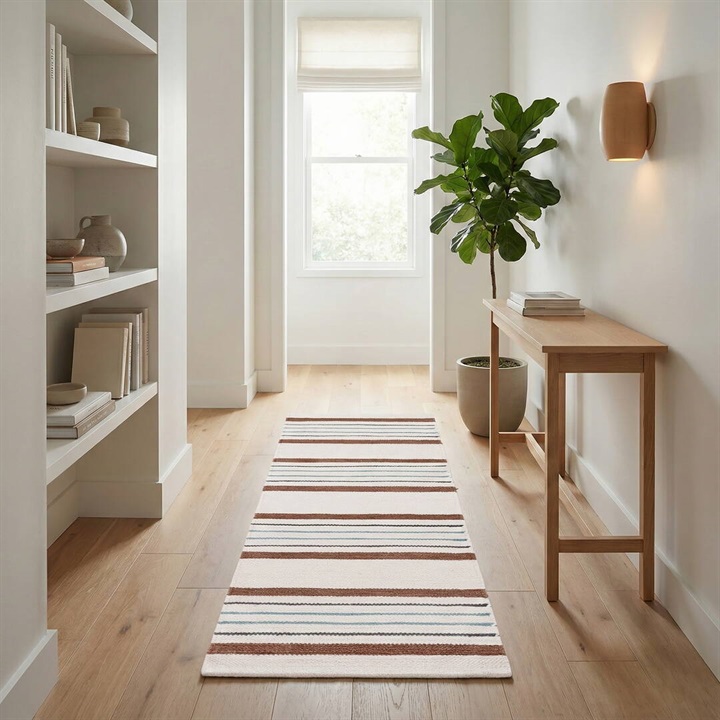 てんとてんオリジナル ロングマット 45×120cm Terra BROWN