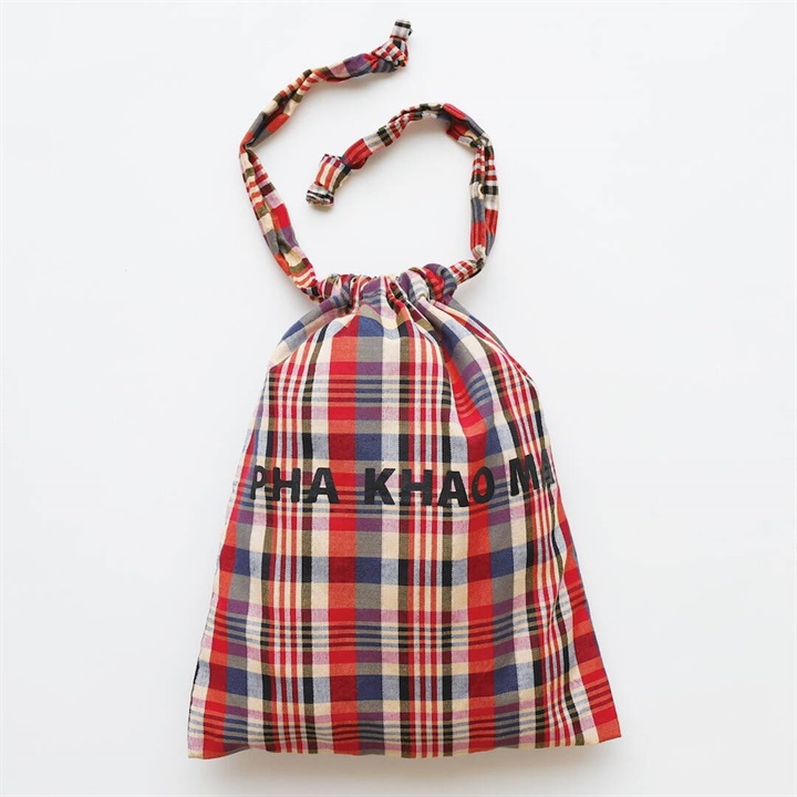 【yao】PHA KHAO MA Drawstring bag 巾着バッグ