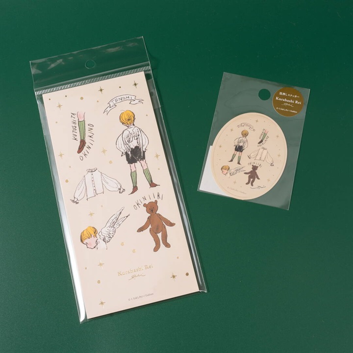 ＜セット商品＞【Kurahashi Rei】天使シリーズ 一筆箋＋ステッカー