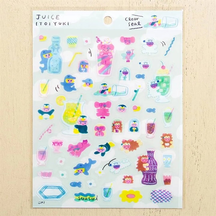 【cozyca products】いといゆき クリアシールシート