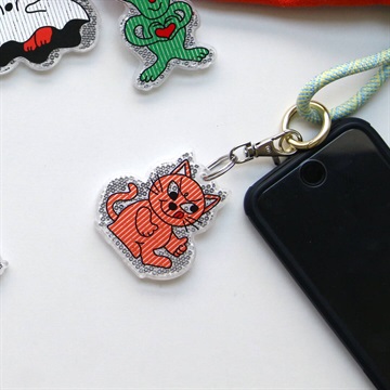 【MIDORI KOMATSU plays with DETAIL INC.】CHEEKY CAT REFLECTOR