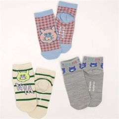 【stample】NYA！NYA！NYA！アンクルソックス3P