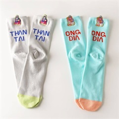 【KIVISDOU】ベトナムのかみさまショートソックス2P