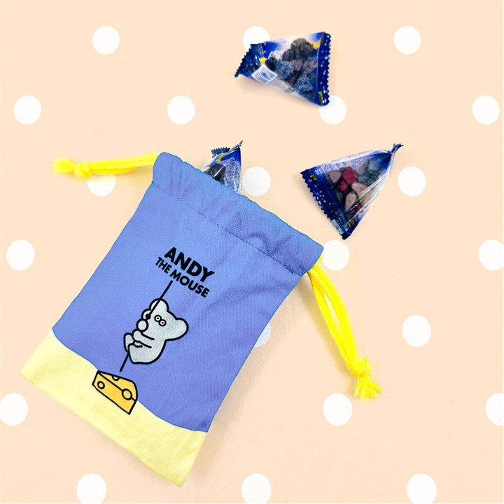 巾着入り 小石チョコ ギフト