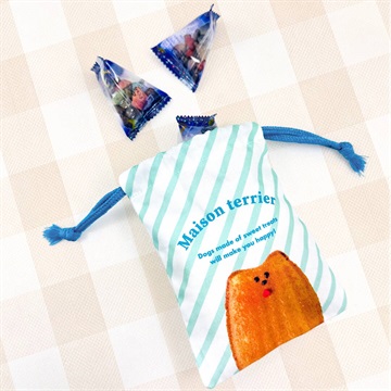 巾着入り 小石チョコ ギフト