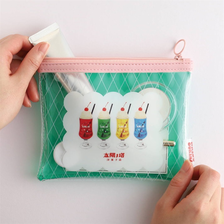 【太陽ノ塔洋菓子店】PVCポーチ