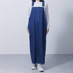 【PAGE ONE】デニムジャンスカワンピース(80 BLUE)