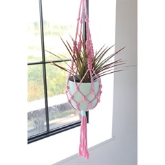 【neulo】ステラ マクラメハンギング(ピンク)