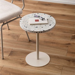 スタイリッシュ テラゾーサイドテーブル(IV)