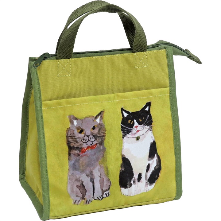 【アトリエKOTETSU】ランチバッグ(ネコ)