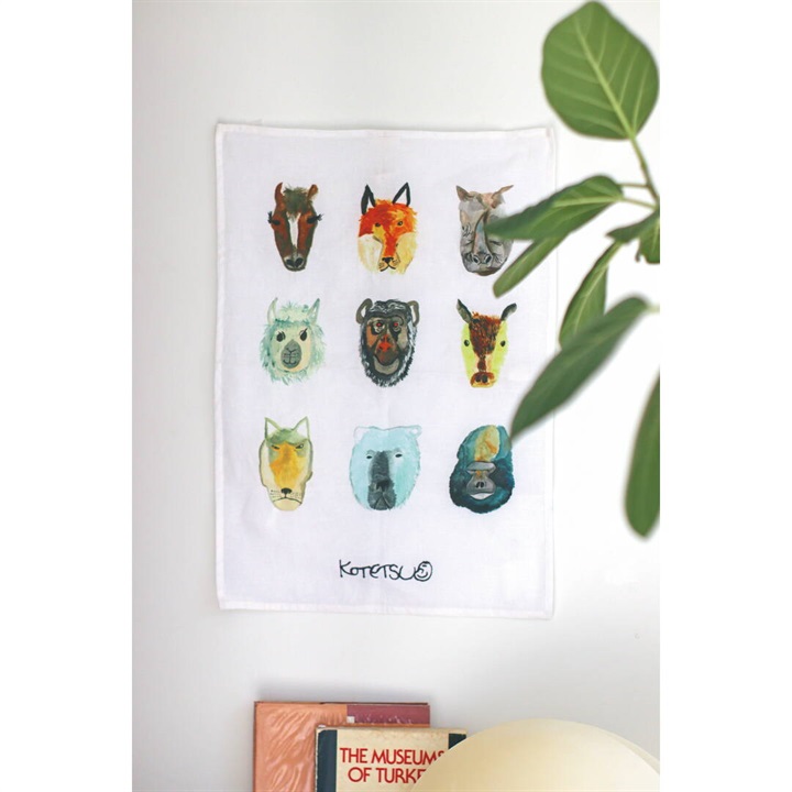 【アトリエKOTETSU】キッチンタオル