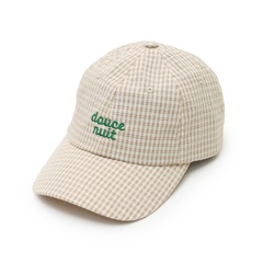 チェックロゴ刺繍キャップ(IV)