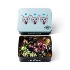 【DADACA】CACAOCAT缶 9個入mmts Light Blue(Blue)