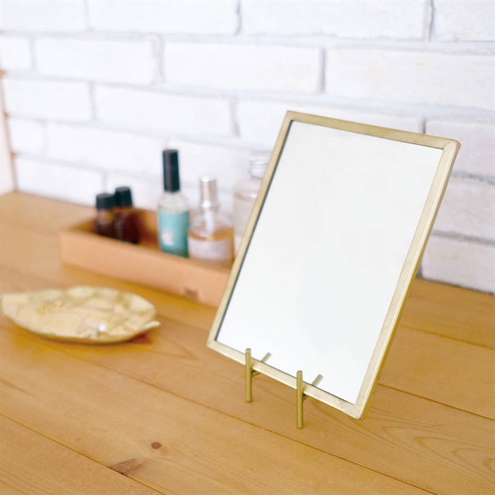 Sitoa Brass Mirror 真鍮フレームミラー(Square)