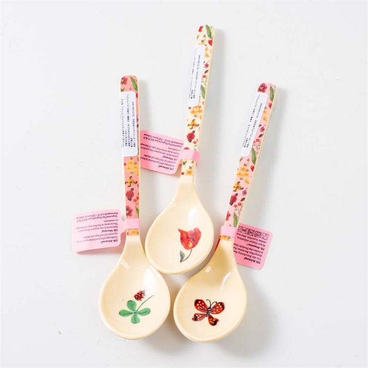 【rice】Nathalie Lete メラミン ティースプーン 3本セット