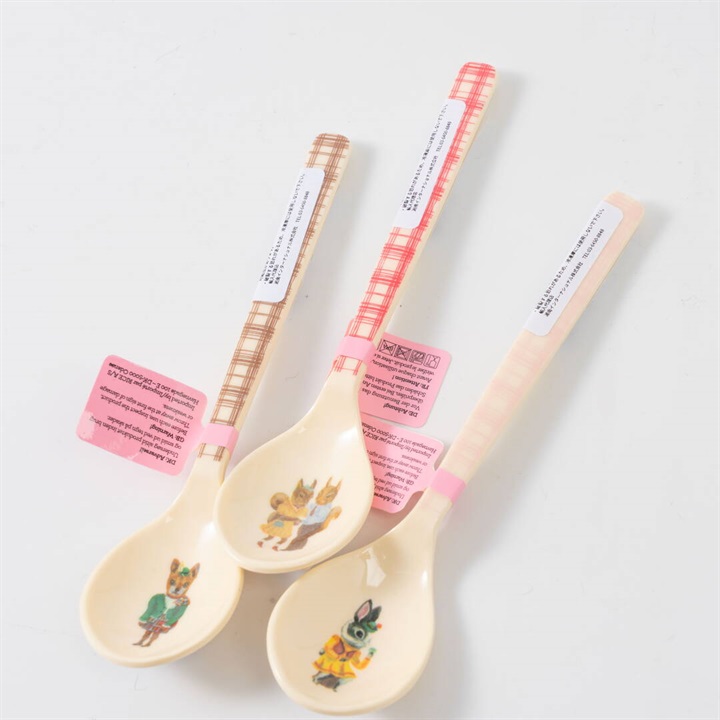 【rice】Nathalie Lete メラミン ティースプーン 3本セット