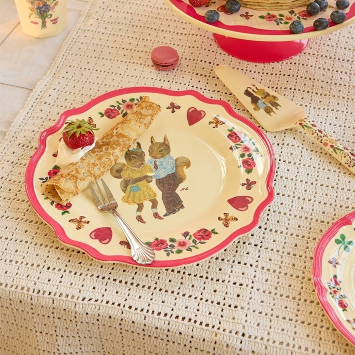 【rice】Nathalie Lete メラミン ディナープレート 28cm