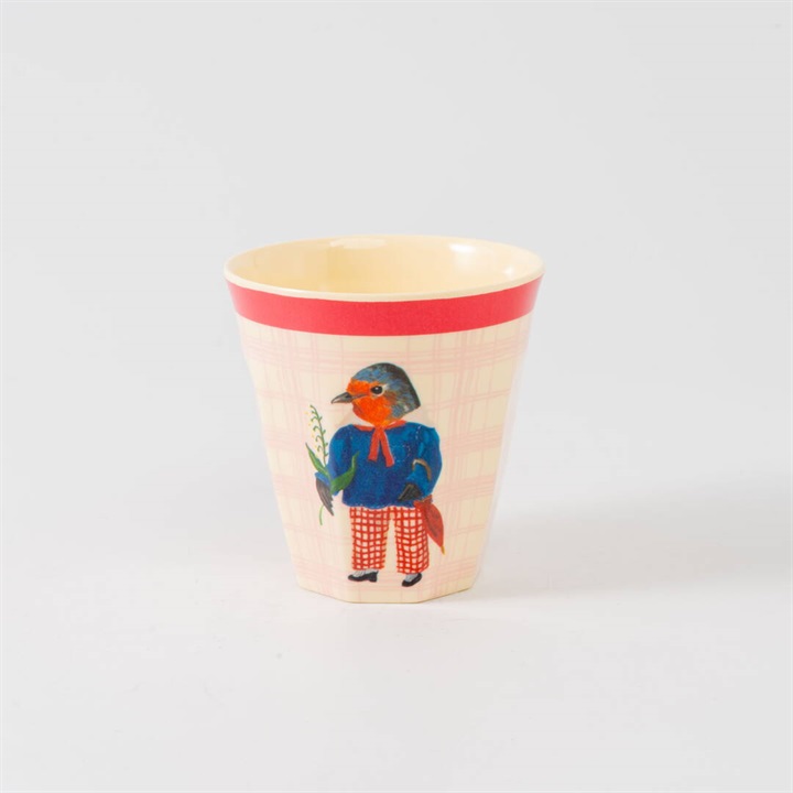 【rice】Nathalie Lete メラミンカップ スモール 160ml(バード)