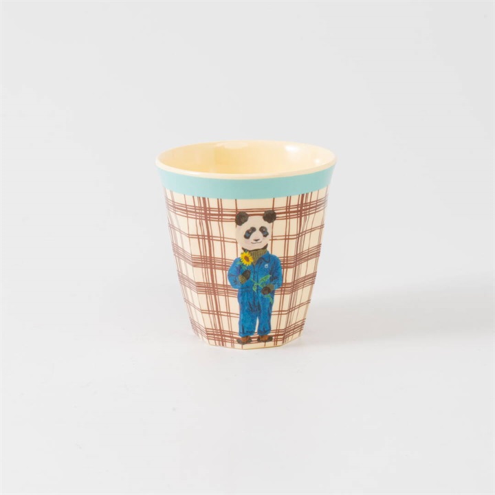 【rice】Nathalie Lete メラミンカップ スモール 160ml(パンダ)