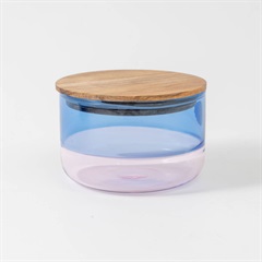 【amabro】2TONE CANISTER S(Blue×Pink)