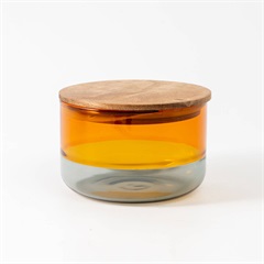 【amabro】2TONE CANISTER S(Amber×Gray)