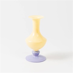 【amabro】2TONEミニフラワーベース B(Yellow×Purple)