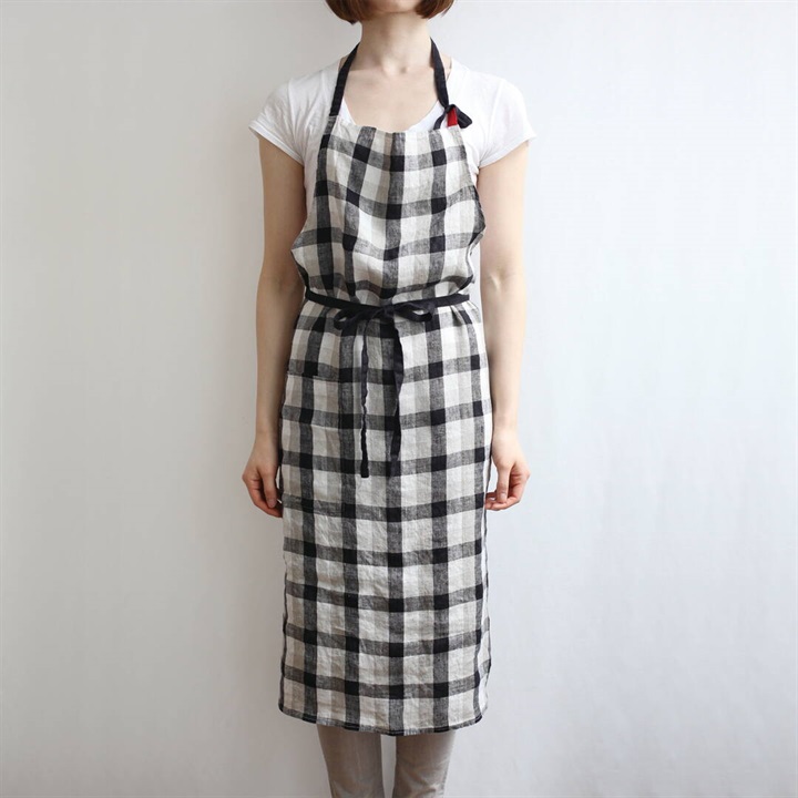 【Lino e Lina】エプロン リトアニアリネン マノン A601