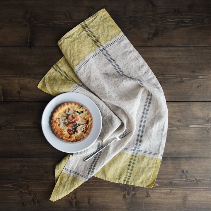 【Lino e Lina】キッチンクロス リトアニアリネン パルヴィ