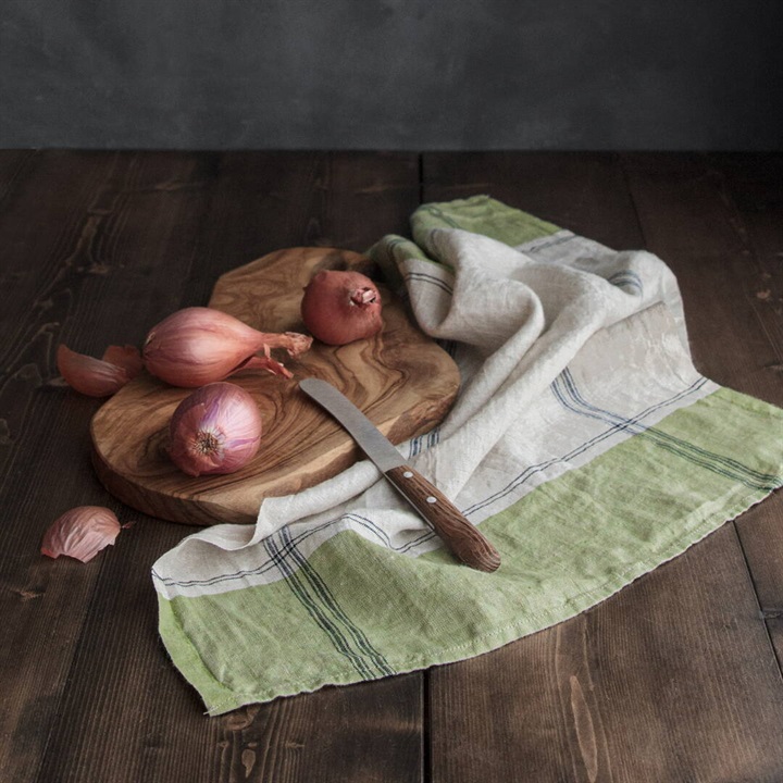 【Lino e Lina】キッチンクロス リトアニアリネン パルヴィ