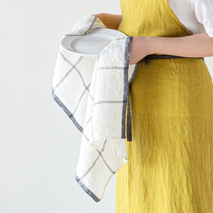 【Lino e Lina】キッチンクロス リトアニアリネン プルトゥール