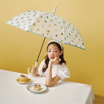 【Maison terrier】クリアアンブレラ／メゾン・テリア 長傘