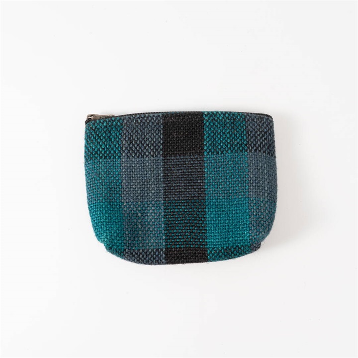 【TARANGO】ジュートポーチ チェック