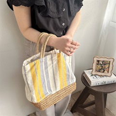 【TARANGO】コットンジュート トートバッグ