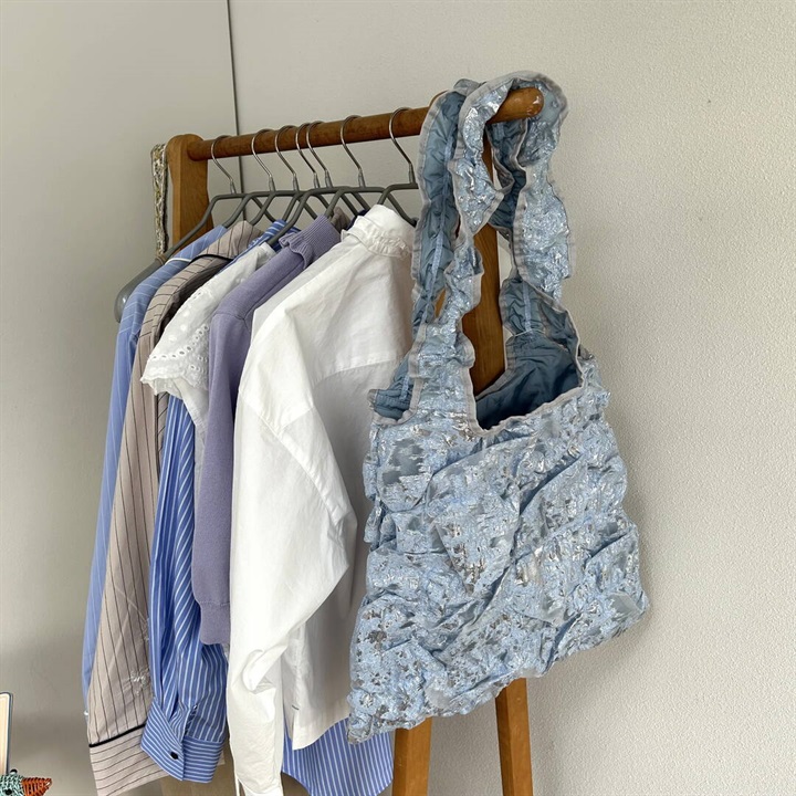 【Casselini】スクエアギャザートート