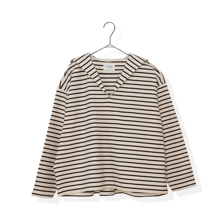 【YURK Geniet van】セーラーTEE 長袖カットソー