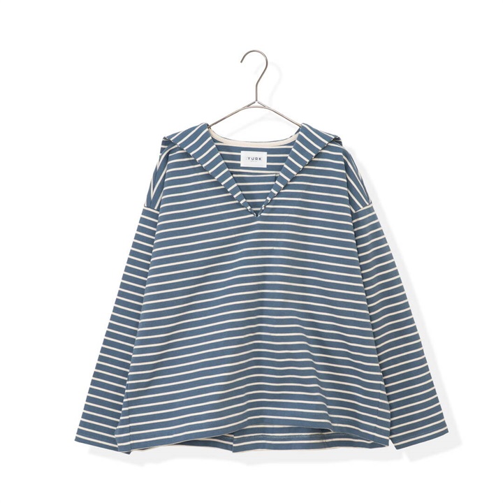 【YURK Geniet van】セーラーTEE 長袖カットソー