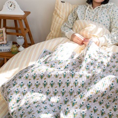 【shesay】ブロックプリントのイブルマット